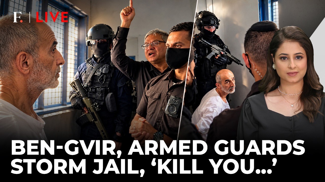 ‘I’ll Put You To…’: Israel Minister Confronts ‘Trembled, Terrified’ Hamas Prisoner|Firstpost Live