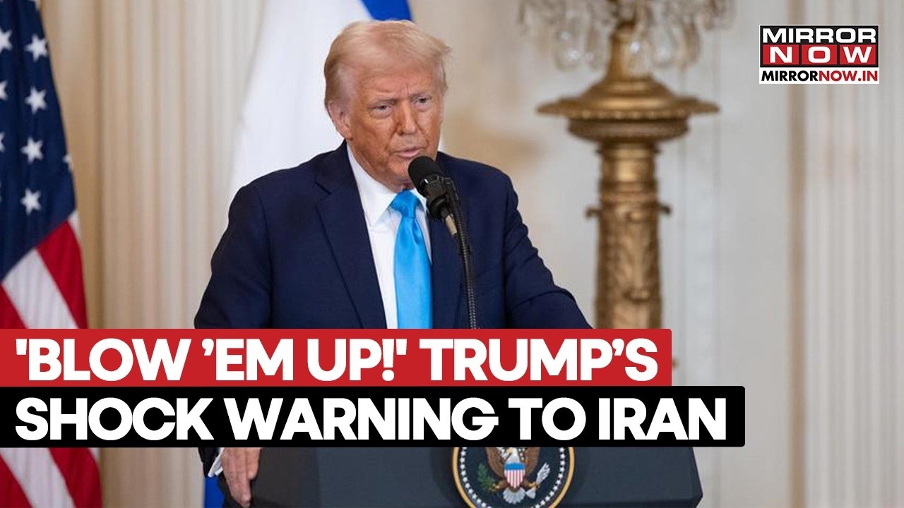 Trump Readies Military Against Iran To ‘Blow Them Up’ As US-Iran War Reaches Critical Stage | Watch