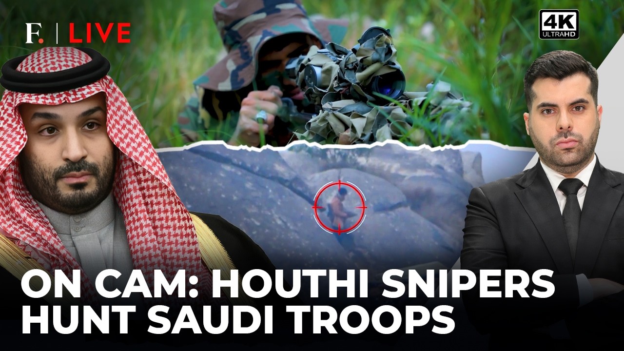 Houthis Drop Sniper Footage: Iran’s Ally ‘Target’ Saudi Forces In Yemen | Firstpost Live | 4K