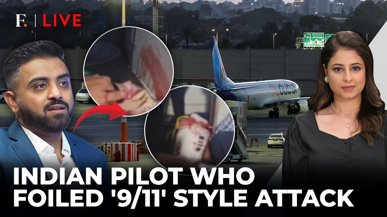 ‘Prevented A 9/11’: Stabbed Indian Pilot Fights Back, Saves 174 On Flydubai Flight | Firstpost Live