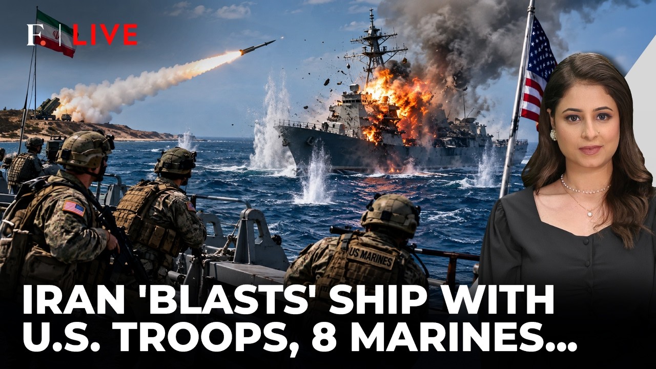 ‘Not 1 But 8 Wounded’: US Marines ‘Hit’ In Iran Ship Strike, Pentagon ‘Kept Quiet’ | Firstpost Live
