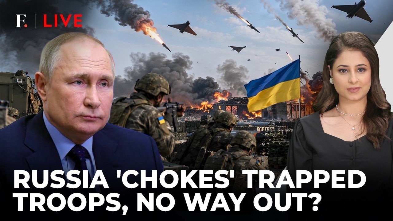 Russia Cuts Off Ukraine’s Supply Routes? Trapped Troops Face Food, Ammo Crisis | Firstpost Live