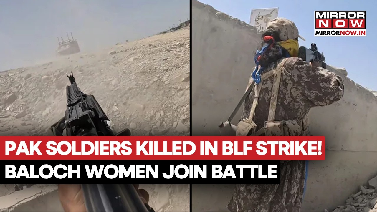 Balochistan Attack: Pakistani Army’s Convoy Attacked Kills 9: Women Join BLF’s New KAAD Combat Unit