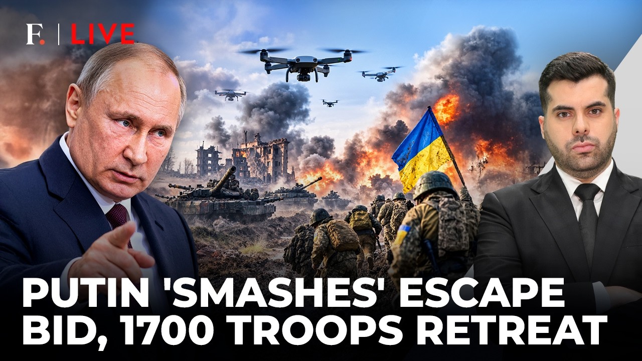 Putin ‘Crushes’ Ukraine Breakout, 1,700 Kyiv Troops Still ‘Trapped’ | Firstpost Live | 4K